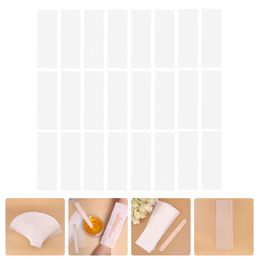 Papier épilateur confortable, 30 pièces, papier pour épilation à la cire
