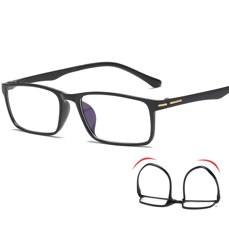 Blue Light Filter Reading Glasses Flexible Blocking Computer blue Ray Hyperopia Spectacle Relieve Eye Fatigue Presbyopia Eyewear