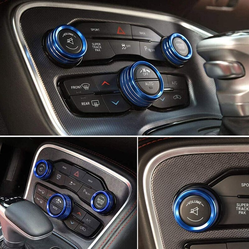 Al21 -3 st radio ac-rattar luftkonditioneringsknapp för dodge challenger charger chrysler 300