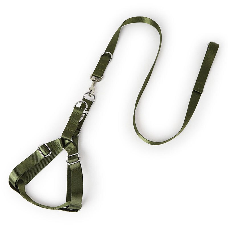 Harnais pour chien en Nylon | Robuste, laisse de collier ajustable, très grand et moyen, harnais pour chien, fournitures pour berger du Labrador