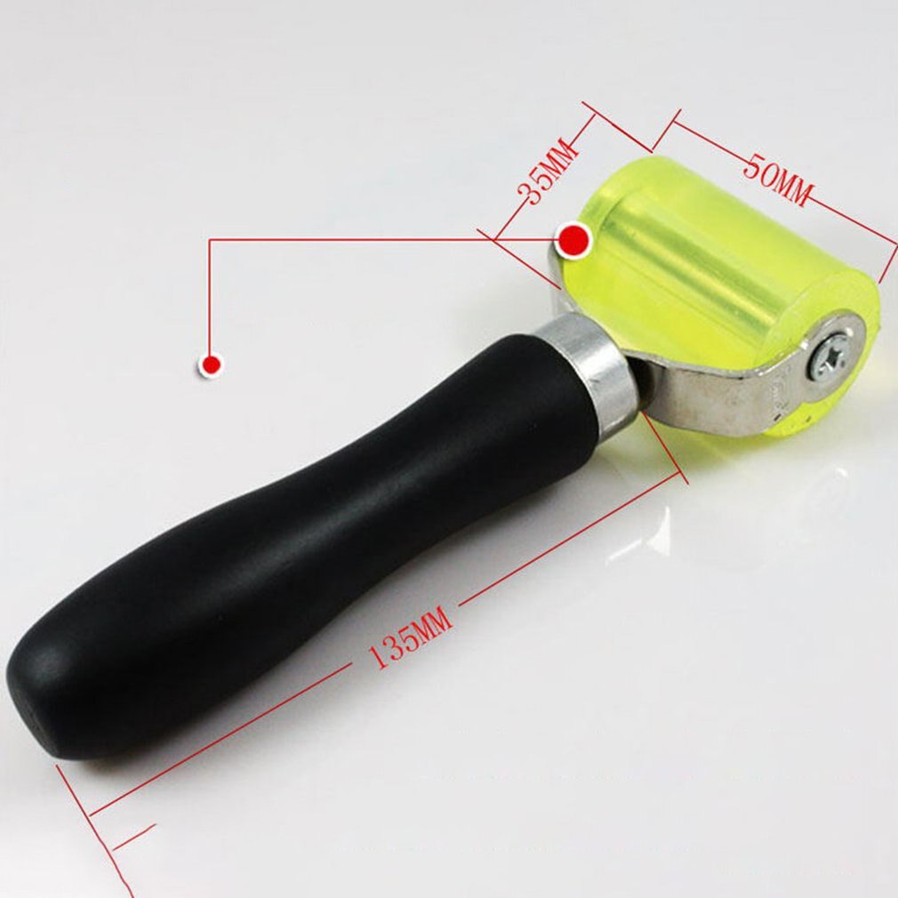 30/50mm Car Soundproofing Pressure Roller Tool Sound Deadening Tool Application Rubber Roller Black Useful Durable