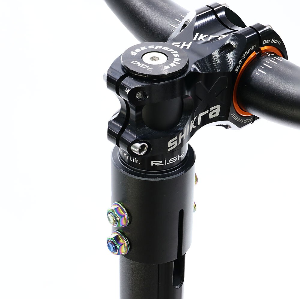 Siège de conversion de barre d&#39;hirondelle en alliage d&#39;aluminium, pour Dualtron Thunder 2 Victor Storm DT mini scooter électrique, accessoires