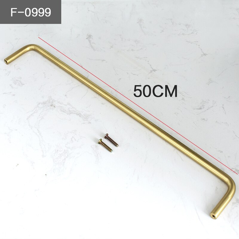 Brass Hanger Kitchen Shelf Bathroom Cabinet Side Furniture Hanger Towel Rail: F-0999