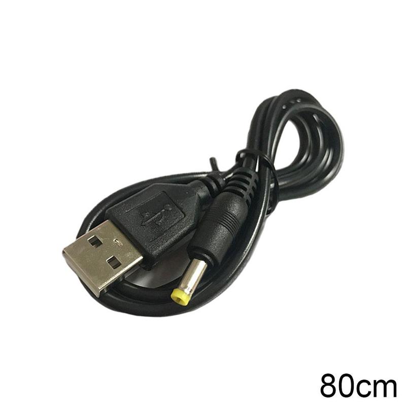 80cm USB A to DC Power Charging Cable Charge Cord for Sony 1000/2000/3000 Barrel Jack Power Charging Cable Connector A0E6: Default Title