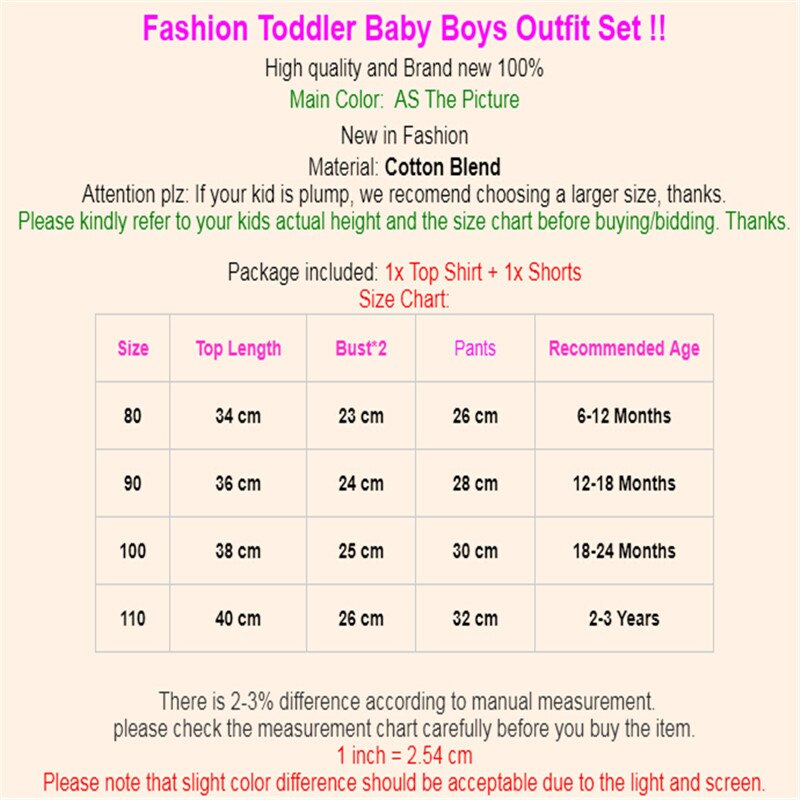 6M-3Y Toddler Infant Kid Boys Star Print Short Sleeve Tops T-Shirt Shorts Pants Gentleman Suit Baby Clothes Outfits 2Pcs Set