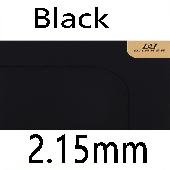 Original oscuro Leona raqueta de tenis de mesa de granos en El ping pong de goma: Black 2.15mm