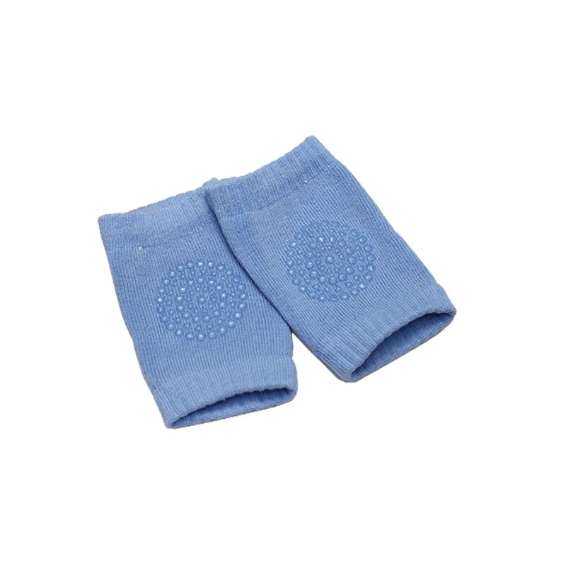 1 Pair of Baby Knee Pads, Children's Safety Crawling Elbow Pads, Baby Walkers, Baby Legs, Warm Knee Protectors, Baby Knee Pads: 1 pair - Blue