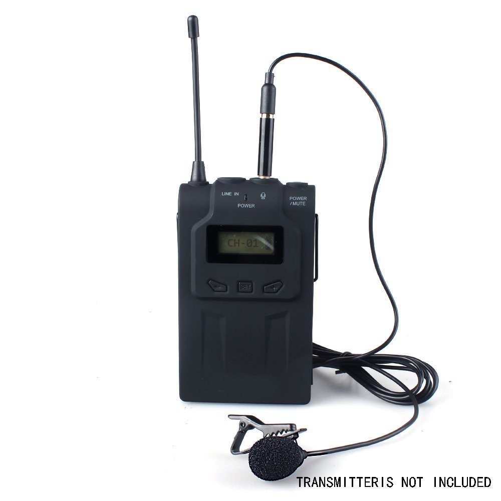 MAONO Lavalier Microphone with 6M Extension Cable Condenser Microphone Handsfree Clip-on for iPhone Android Smartphone DSLR Cam