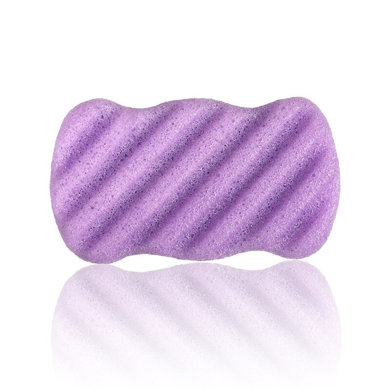Svamp puff naturlig myk konjac ansikts puff ansikt kropp rens vaske svamp exfoliator rens dårlig vask ansikt beskytte huden: 03