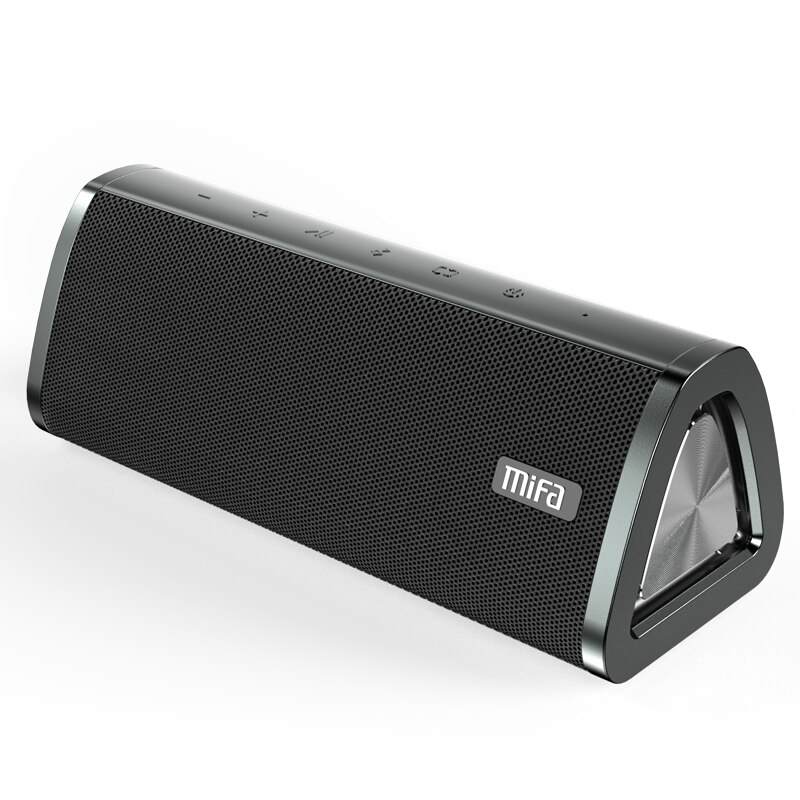 mifa Portable bluetooth speaker 360° Stereo Sound 20W IPX7 waterproof wireless bluetooth 5.0 speaker 24-Hour Play time: Black