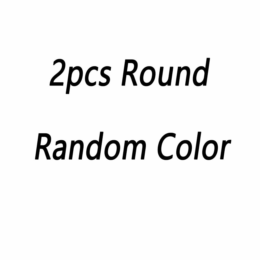 2 pièces Lickimat Bol pour Chiens Pet Gamelle Pour Ingestion Lente L'anxiété Chien Alimentaire Conteneur Silicone Lécher Tapis Pour chats Produits D'alimentation pour Accessoires: 2 round Random color
