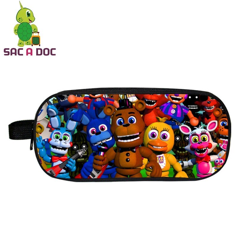 Mochilas de 12 pulgadas de cinco noches para niños pequeños de Freddy, mochilas escolares FNAF, mochilas preescolares para niños, mochila de viaje Freddy: MULTI