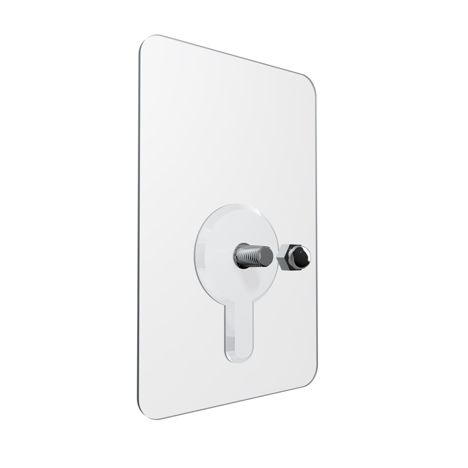 Badkamer dubbele handdoekstang, roestvrijstalen handdoekstangrek lang 30cm - 80cm, handdoekhouder wandgemonteerde handdoekrails, schroeven montage, wit (Size : 50cm
