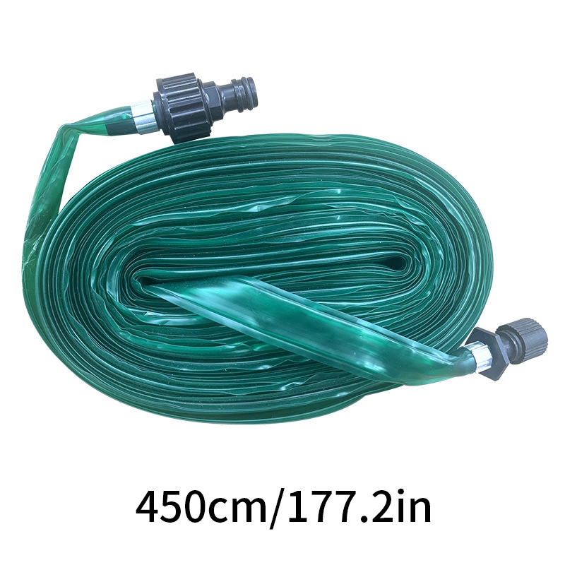 PVC Irrigation Hose Sprinkler Heads Set Garden Lawn Ground Watering Irrigation Spray Kit for Gardens Vegetable Irrigation Drip: Yellow
