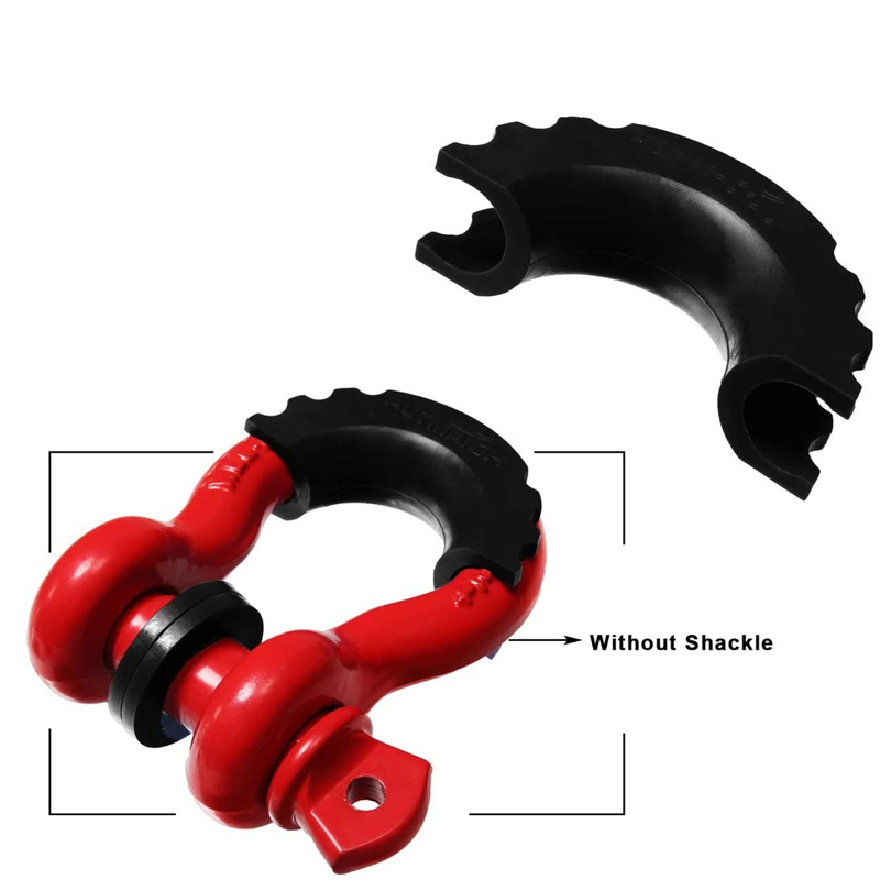 Aisladores de grilletes d-ring con arandelas para grilletes estándar de 3/4 ", protección de parachoques