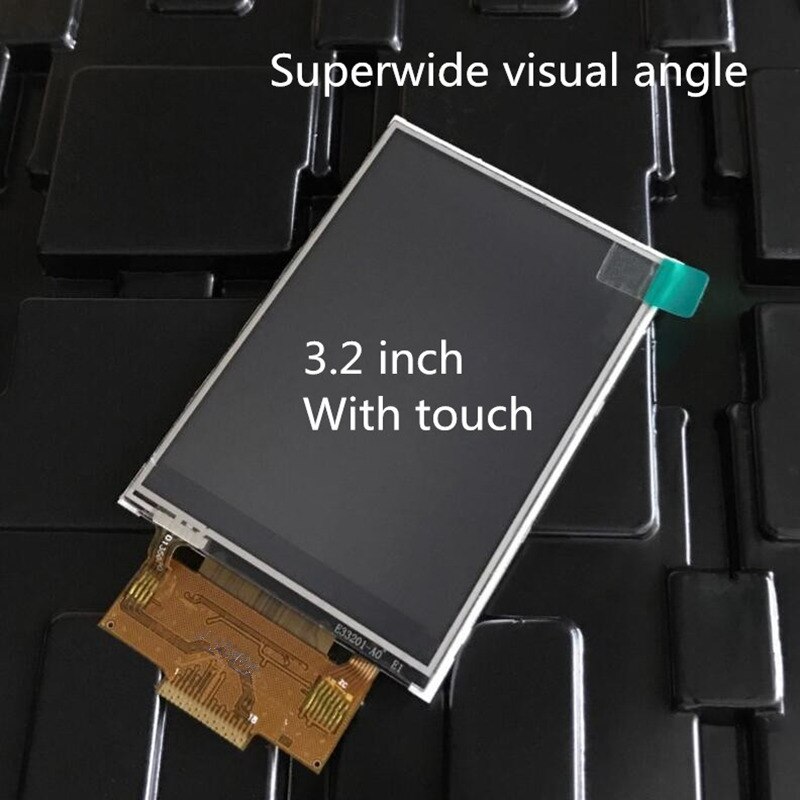 Écran couleur SPI TFT LCD 2.4/2.8/3.2 pouces, pilote ILI9341 IC 4 IO 240X320, panneau tactile, soudage à 18 broches, 0.8mm super large: 3.2 inch With Touch