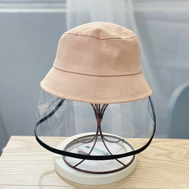 COKK Hütte Für Mädchen Junge Schutz Gesicht Eimer Hütte Anti-Spucken Spritzen Wasserdicht Winddicht Hütte Ich bin Freien freundlicher Sicher: Rosa