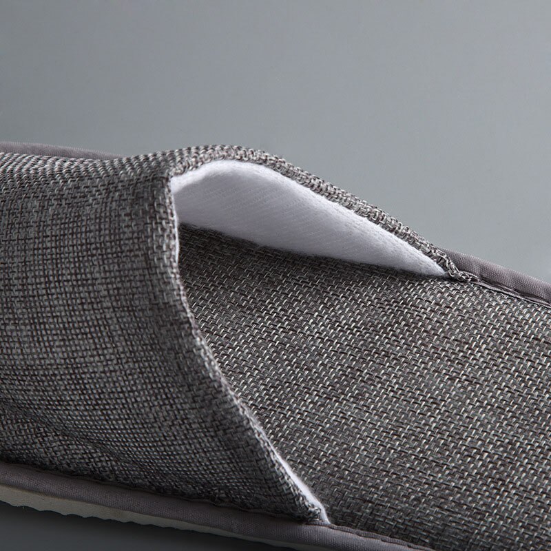 Wegwerp Slippers Hotel Schoonheidssalon Kamer Linnen Slippers Wasbaar Non-Slip Comfortabele Paar Reizen Slippers Mannen Slippers
