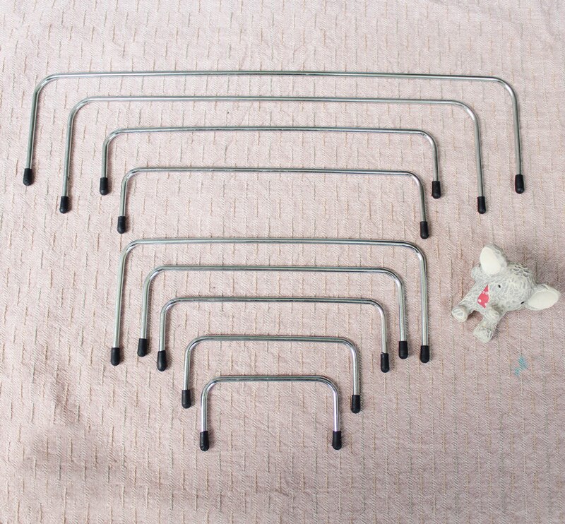 1 stk størrelse 20 cm sypung ramme metal håndtaske tilbehør obag metal håndtag gør-det-selv kina online shop metal bøjle pung ramme
