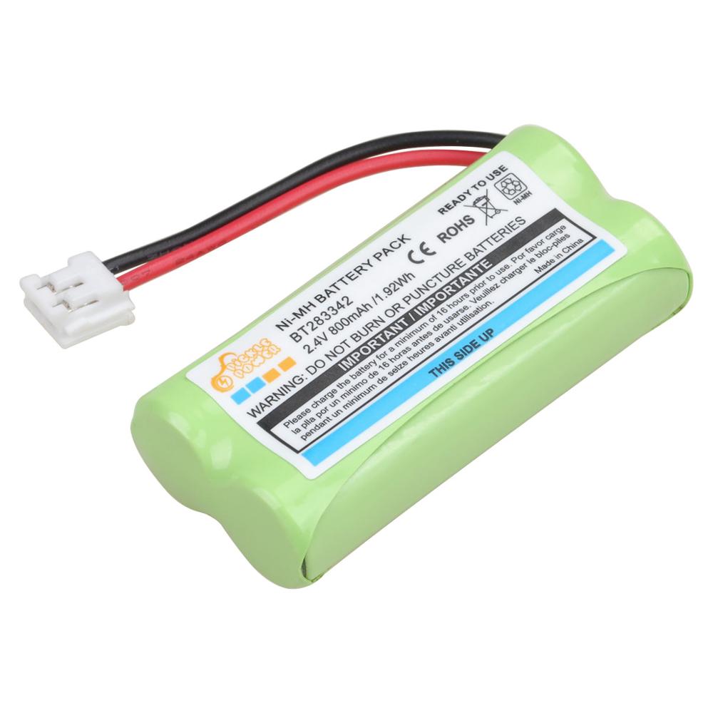 4pcs 2.4V 800mAh BT284342 Ni-MH Rechargeable Cordless Phone Battery (PK-0106) for Vtech BT18433 BT28433 BT184342 BT-1011 CS6209.