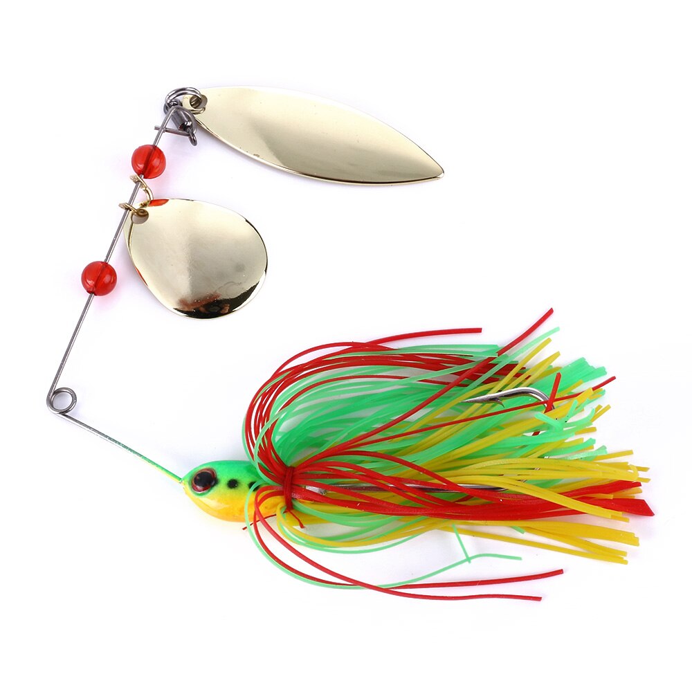 Buzzbait Spinner Bait 18g with Bass Fishing Spoon Lure Metal Jig Jigging lure Swimbait Spinnerbait: 3