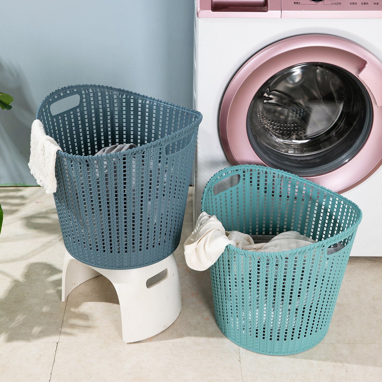 Grote Badkamer Wasmand Vuile Kleren Organisator Wasmand Wassen Kleding Doos Snacks Kleding Opslag Mand