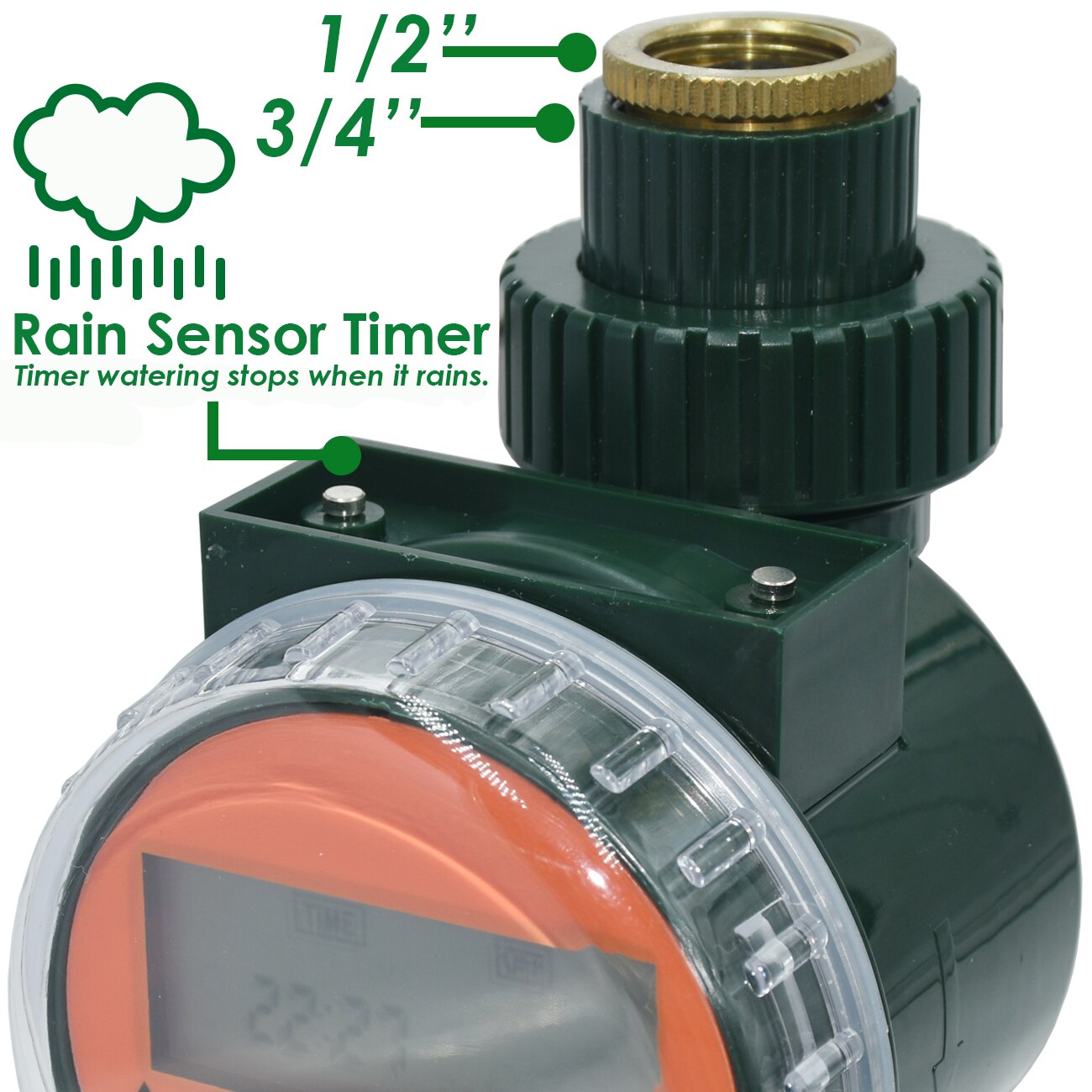 KESLA Garden Automatic Rain Sensor Water LCD Timer Drip Irrigation Greenhouse Electronic Irrigator Watering Controller System