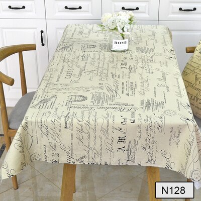 Toile de coton à imprimé journal rétro, nappe de vêtements, tissu d&#39;oreiller à rideau, matériel de bricolage fait à la main, 100cm x 150cm/pièce: 10