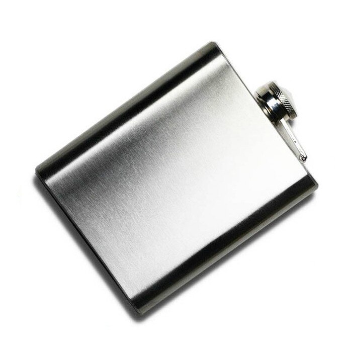 Acier inoxydable poche hanche flasque alcool whisky liqueur bouchon à vis 4 5 6 7 8 9 10 18 OZ liqueur hanche fiole nouveauté # j3s