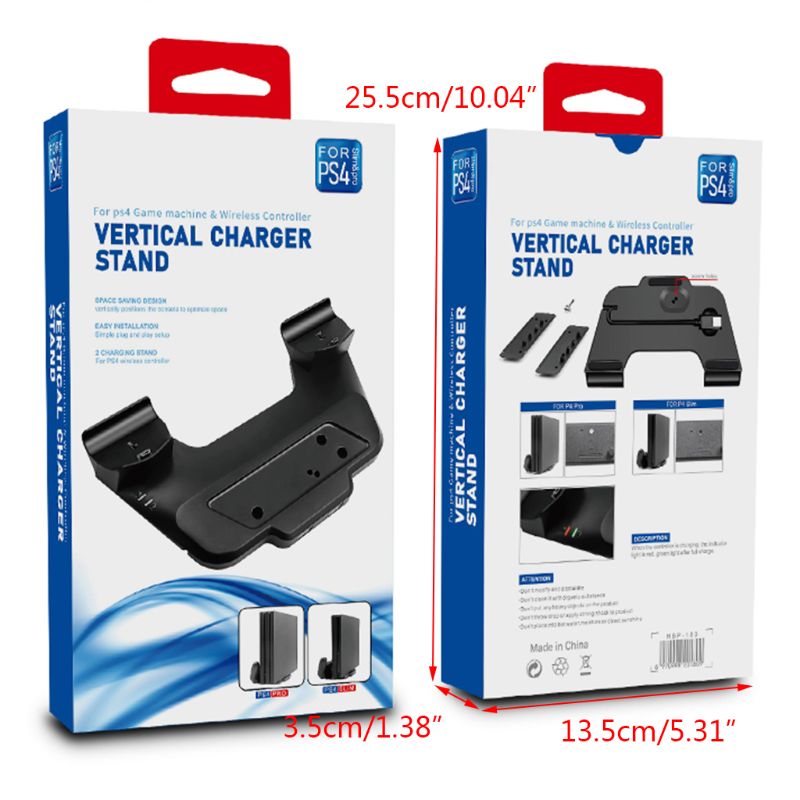 Rechtop Stand Charging Dock Station Stand Beugel Voor PS4/Slim/Pro Spel Gastheer