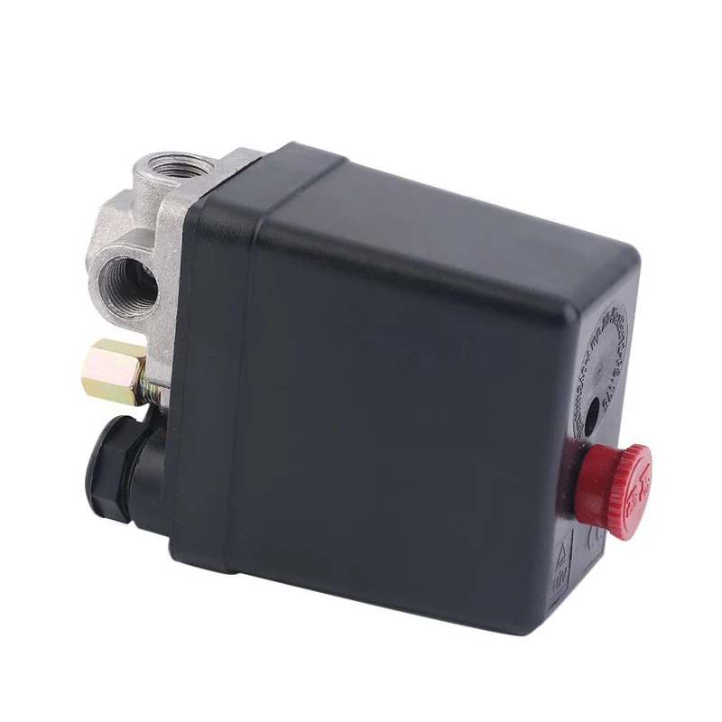 Pressostat de compresseur triphasé 380/400 V, 1 pièce, vanne de commande de pressostat de compresseur d'air robuste