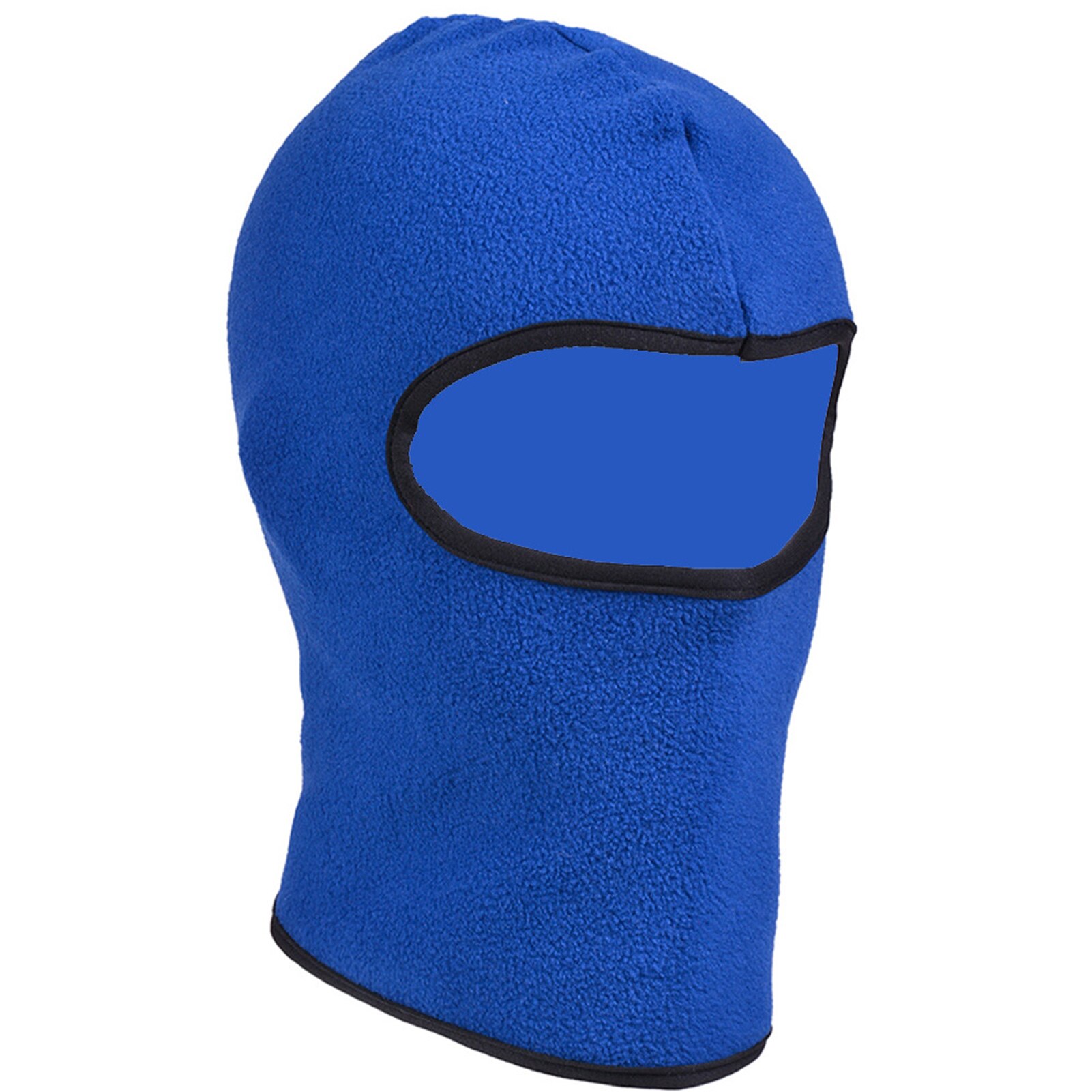 Gorro de invierno para niños y niñas, máscara de esquí de cara completa, calentador de cuello Polar a prueba de viento, gorro de esquí: Azul