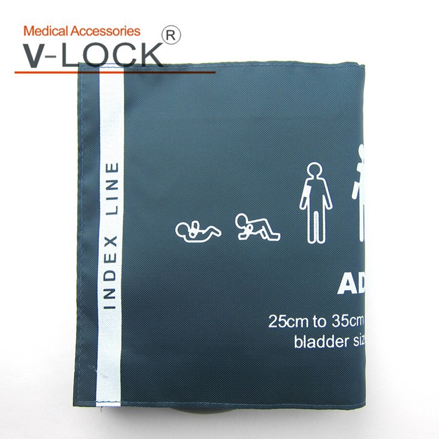 Mindray Edan Biolight Adult Arm Size Single Tube NIBP Blood Pressure Cuff for BP Monitor Sphygmomanometer