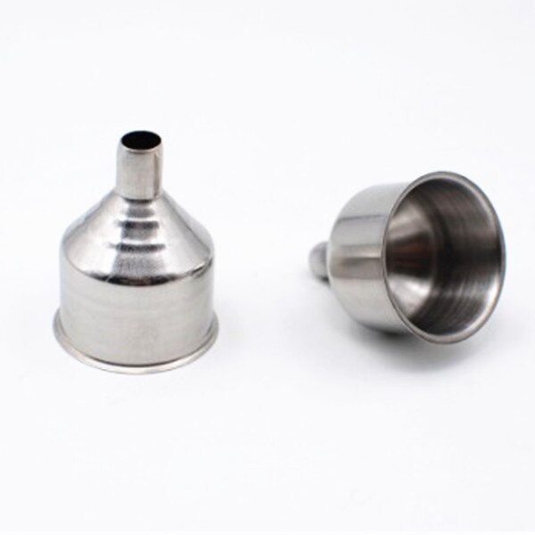 5Pcs Mini Stainless Steel Funnel Small Wine Glass For All kinds Of Hip Flasks Pot Wine Filler Outdoor Portable Wine Glass: 3