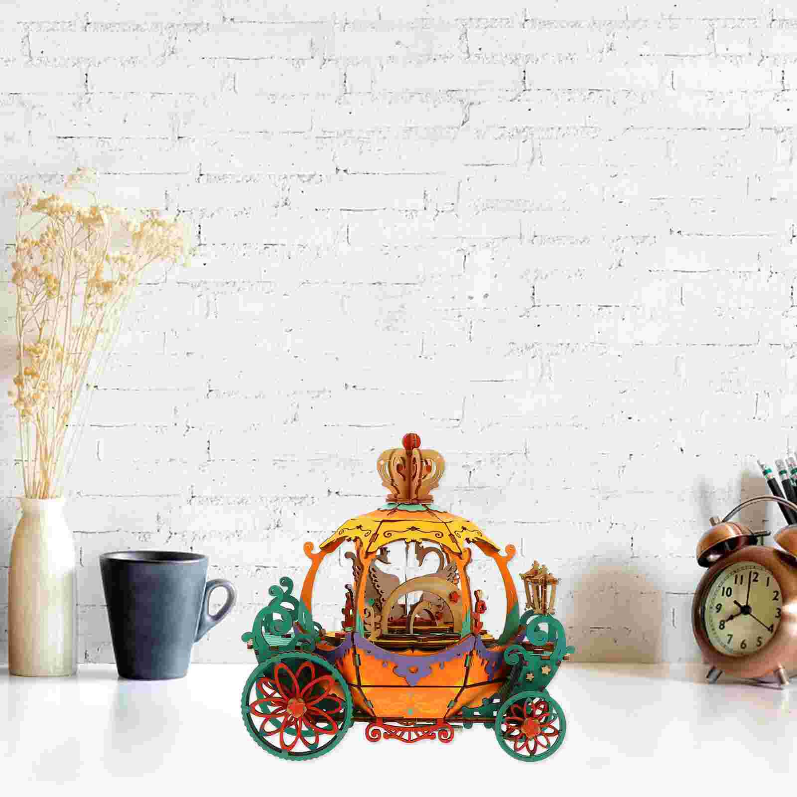 1Pc DIY Assemble Box Practical Desktop Ornament for Mall