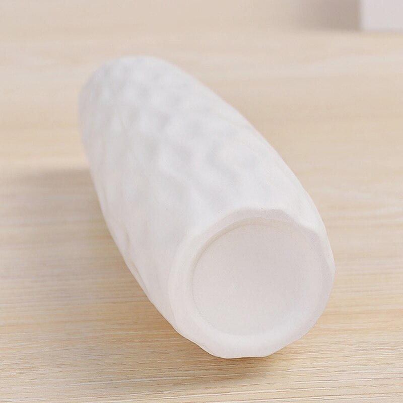Vilead Keramik Weiß Vase nordisch Minimalismus Stil Kleine Elegante Vasen für Tisch Wohnzimmer Büro Balkon Ornamente für Hause