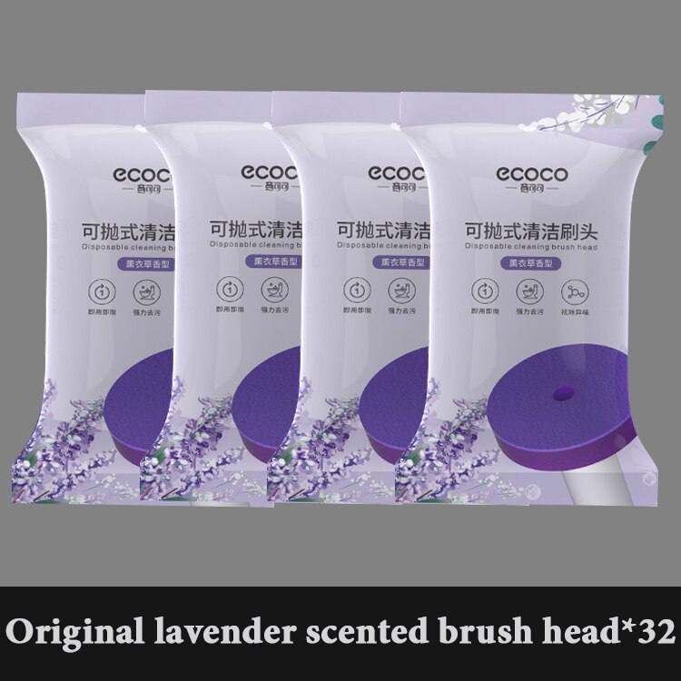 Wegwerp Wc Borstel Huishouden Muur Gemonteerde Kan Worden Gegooid Zonder Dode Hoeken Cleaning Toiletborstel Badkamer Accessoires: 32 brush heads B