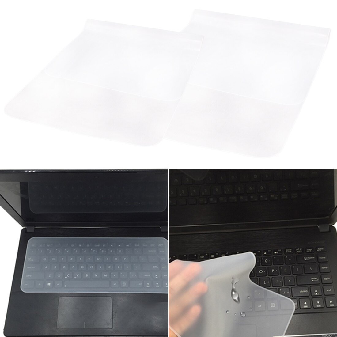 NOYOKERE Transparent Waterproof Laptop Keyboard protective film 15 laptop keyboard cover 14 notebook Keyboard cover dustproof