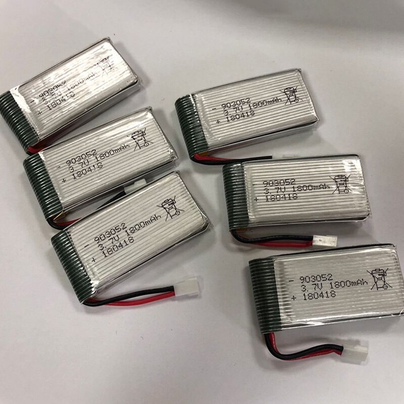 3.7 V 1800Mah Lipo batterie Rc quadrirotor jouets accessoires pièces de rechange pour Ky601S Ky101S Lipo batterie 3.7 V 1800Mah Lipo batterie