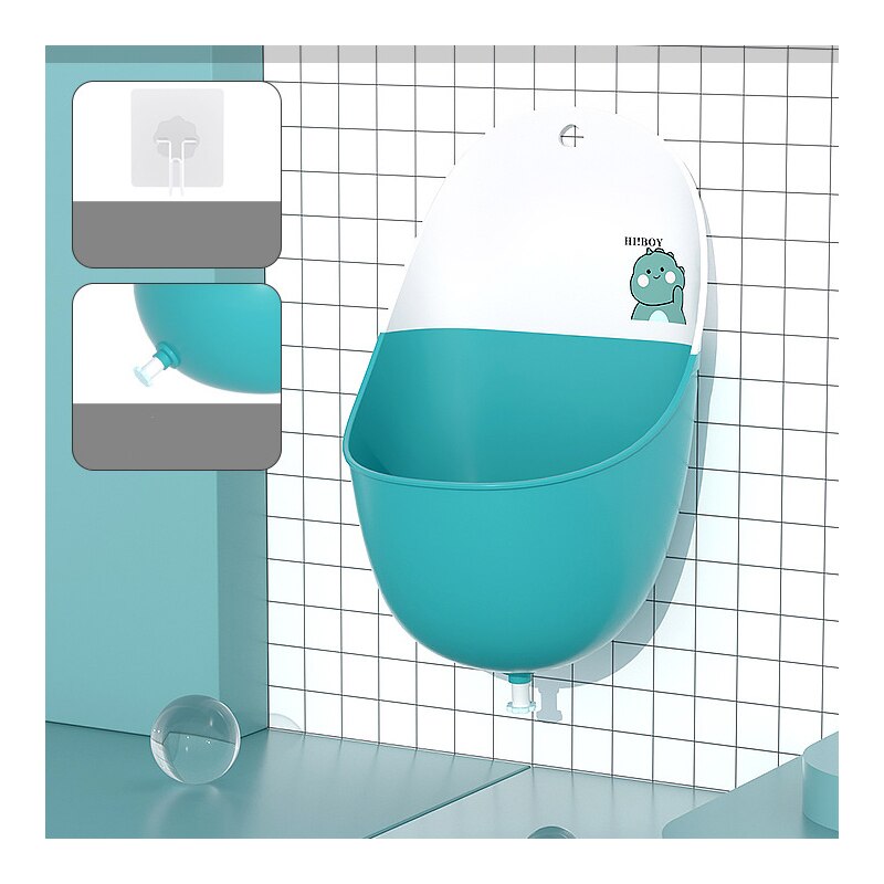 Draagbare Baby Wc Urinoir Jongens Baby Peuter Muur Gemonteerde Haak Kids Pot Draagbare Training Wc Potje Trainer: 2