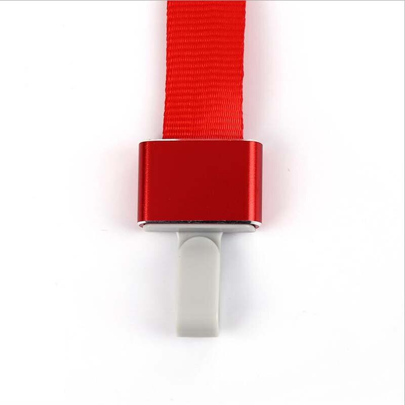 Transparent plastic card sleeve ID Badge Case Clear Bank Credit Card Badge Holder Accessories expressing my personality: Red