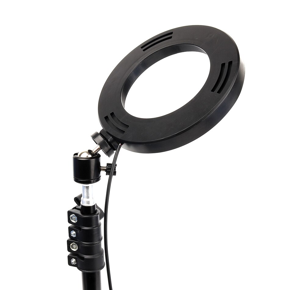 Iriodimmable Ring Led Lamp Studio Camera Ring Licht Foto Telefoon Video Light Lamp Met Statieven Selfie Stok Ring Licht Invullen
