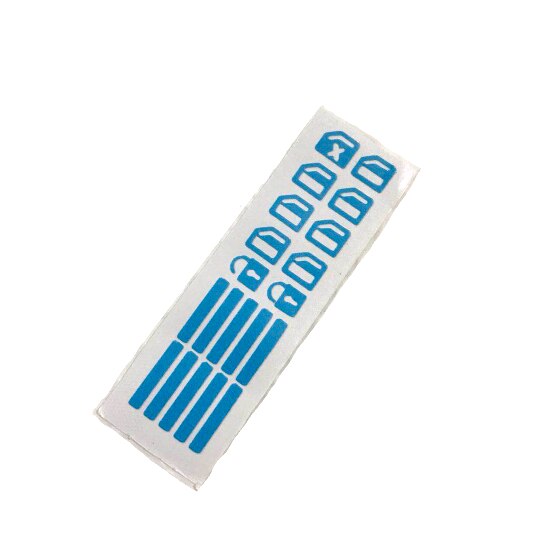 Auto Deur Raam Lichtgevende Knop Sticker Lift Venster Lichtgevende Sticker Voor Mitsubishi Asx Outlander Lancer 19: Blauw