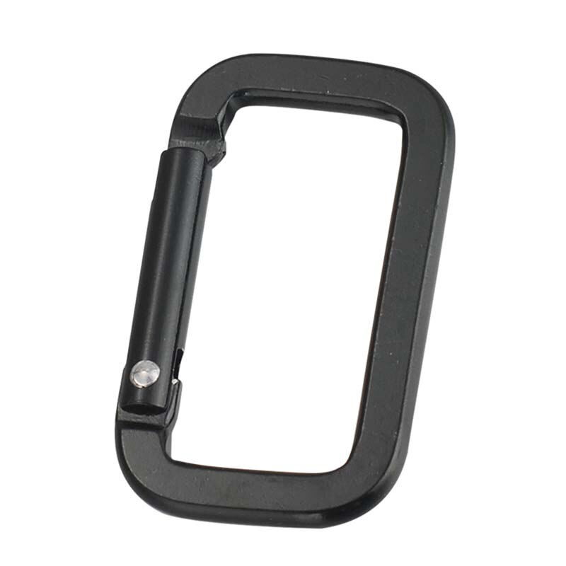 5cm Aluminum Alloy Rectangle Shape Carabiner Climbing Buckle Key Chain Practical Key Ring Safe Clasps Key Chain