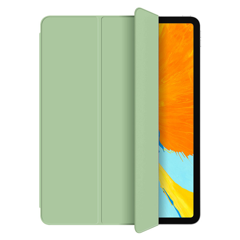 iPad Pro 12 9 Cover Smart Magnetic Cover iPad Pro 12.9 Case Inch Protective Shell: LIght Green