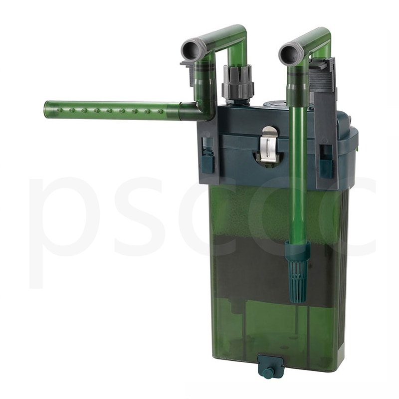 Filtro externo multifunción para colgar, 6w, 500l/h, adecuado para acuario de 40-60cm de longitud