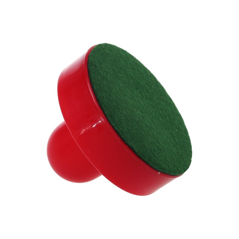 2 air hockey pushers 2 bordshockey puckar handtag