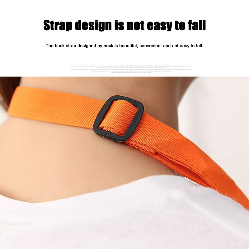 Delantal ajustable con cuello colgante para hombre y mujer, uniforme de cocina para restaurante casa cocina K2