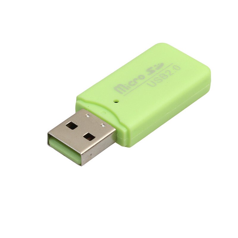 Smart Card Reader Multi Memory Card Reader High Speed 480 Mbps Mini Usb 2.0 Micro Sd Tf T-Flash Memory Card Reader Adapter