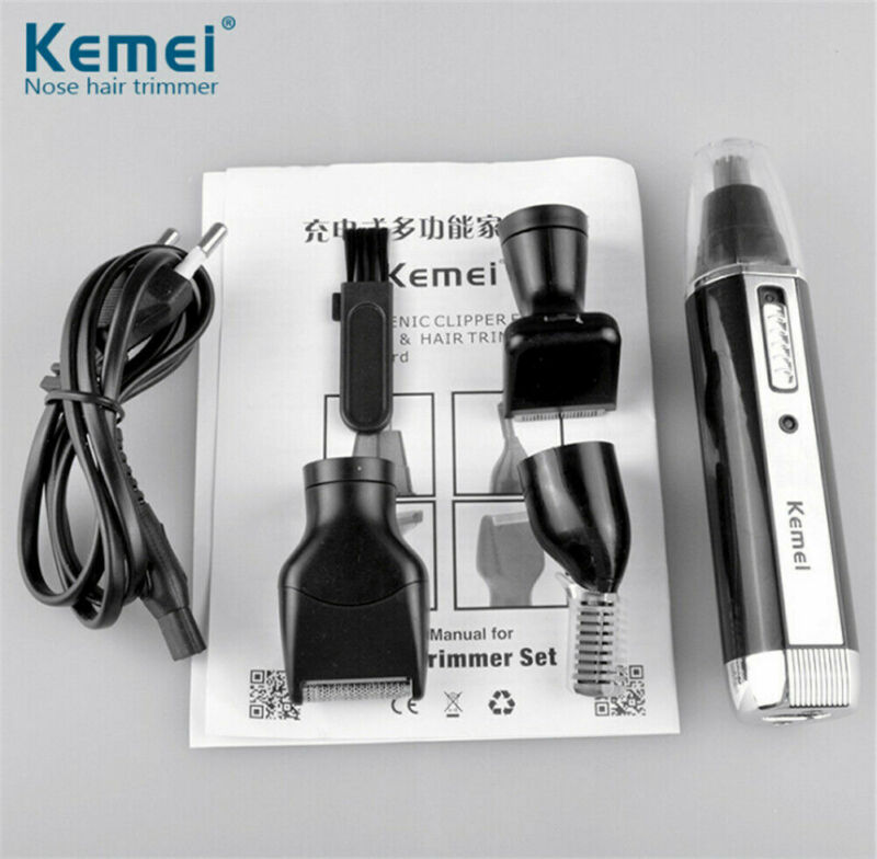 Cortador de pelo de los oídos para la nariz, Kit de cortapelos para Barba y cejas para hombres, Kit de cortapelos de cejas para Reino Unido